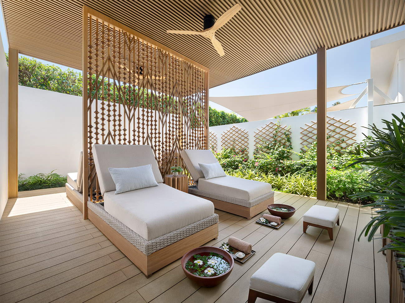 Quan Spa Treament Room Outdoor